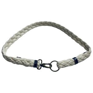 Off-white Nautical Braided Rope Belt